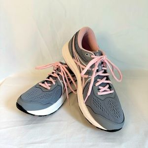 Asics Gel-Contend 7, Gray & Pink | Sz 10.5